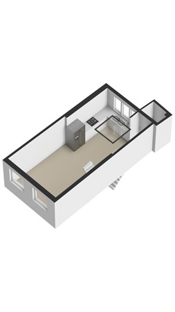 Floorplan - Sint Jorisstraat 6, 1017 BC Amsterdam